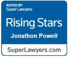 Rated by super lawyers* | Rising Stars | Jonathon Powell | Superlawyers.com